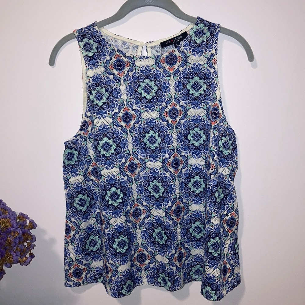 Mesh tank top